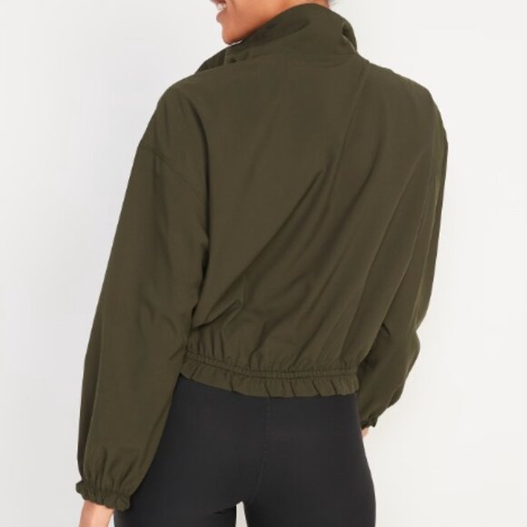 Old Navy Women Active Stretchtech jacket SZ: Large Green color - Picture 12 of 13